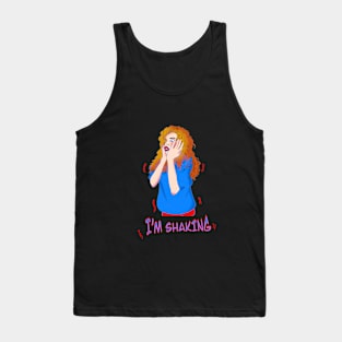 RED HEADED LADY I AM SHAKING Tank Top